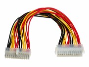 AKYGA Adapter z kablem AK-CA-09 przedłużacz P1 20+4 pin f / P1 20+4 pin m 30cm AKYGA