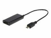 GEMBIRD A-MHL-003 Gembird adapter MHL(M)->HDMI(F)+MICRO USB(BF)(11pin)smartfon do TV HD+zasilanie GEMBIRD
