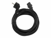 GEMBIRD PC-186-VDE-5M Gembird kabel zasilający komputerowy VDE Euro/IEC C13 5,0m (gruby) GEMBIRD
