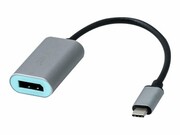 ITEC C31METALDP60HZ i-tec USB-C to Display Port Metal Adapter 60Hz 1x Display Port 4K Ultra HD I-TEC