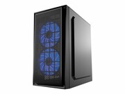 GEMBIRD CCC-FORNAX-950B Gaming design PC case 3 x 12 cm fans blue GEMBIRD