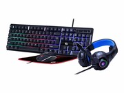 GEMBIRD 4-in-1 backlight gaming kit Ghost US layout GEMBIRD