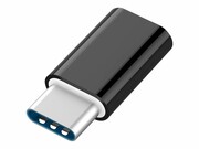 GEMBIRD A-USB2-CMmF-01 Gembird adapter micro USB(żeński) do USB-C(męski), czarny GEMBIRD