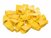 NETRACK 105-85 Netrack osłonka na wtyk RJ45 8p żółta (100 szt) NETRACK