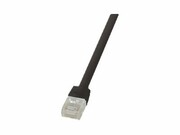 LOGILINK CF2083U LOGILINK - Patchcord Cat.6 U/UTP, dł. 7.5m, płaski, SlimLine, czarny LOGILINK