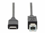 DIGITUS AK-300150-018-S Kabel USB 2.0 HighSpeed Typ USB C/B M/M, Power Delivery, czarny 1,8m DIGITUS