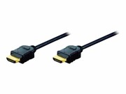 ASM AK-330107-100-S ASSMANN Kabel HDMI 1.4 HighSpeed z Ethernetem Typ HDMI A/HDMI A M/M czarny 10m DIGITUS