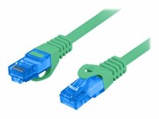 LANBERG patchcord cat.6A FTP LSZH CCA 10m green LANBERG