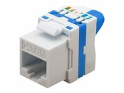 TECHLY Samozaciskowy Moduł Keystone RJ45 Kat.6A U/UTP TECHLY