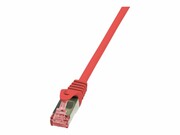 LOGILINK CQ2044S LOGILINK Patchcord Cat.6 S/FTP PIMF PrimeLine 1,5m, czerwony LOGILINK