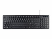 GEMBIRD KB-MCH-04 klawatura multimedialna czarna GEMBIRD