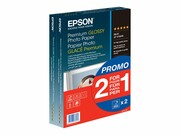 EPSON Premium glossy photo paper inkjet 255g/m2 100x150mm 2x40 sheets 1-pack BOGOF EPSON