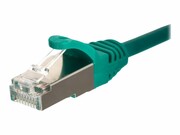 NETRACK BZPAT05FG Netrack patchcord RJ45, osłonka zalewana, kat. 5e FTP, 0.5m zielony NETRACK