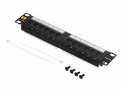 NETRACK 104-14 Netrack patch panel 10, 12 - portów kat. 5e UTP NETRACK