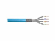 DIGITUS Installation cable cat.6A S/FTP Eca solid wire AWG 23/1 LSOH 500m blue reel DIGITUS