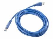 LANBERG CA-US3E-10CC-0030-B Lanberg przedłużacz kabla USB 3.0 AM-AF 3m niebieski LANBERG