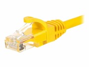 NETRACK BZPAT26Y Netrack patchcord RJ45, osłonka zalewana, kat. 6 UTP, 2m żółty NETRACK
