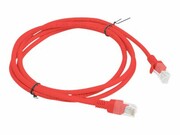 LANBERG PCU5-10CC-0150-R Lanberg Patchcord RJ45 kat. 5e UTP 1.5m czerwony LANBERG