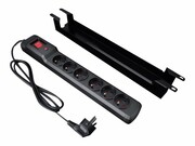 ARMAC M6 Listwa zasilajaca rack 19inch 6x 230V PL 5m czarna ARMAC