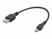GEMBIRD A-OTG-AFBM-03 Gembird kabel USB 2.0 OTG AF -> USB micro BM, 15cm GEMBIRD