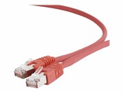 GEMBIRD PP6A-LSZHCU-R-5M Gembird patchcord RJ45, kat. 6A, SFTP, LSZH, 5m, czerwony GEMBIRD