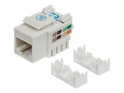 INTELLINET Moduł Keystone RJ45 UTP Cat5e Biały Punch-Down IC INTRACOM