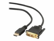 GEMBIRD CC-HDMI-DVI-15 Gembird kabel HDMI DVI-DM (18+1) 4.5m GEMBIRD