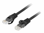 LANBERG Patchcord kat.6 UTP LSZH CU 10m czarny Fluke passed LANBERG