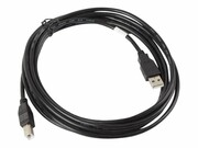 LANBERG CA-USBA-10CC-0030-BK Lanberg kabel USB 2.0 AM-BM 3m czarny LANBERG