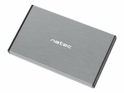 NATEC NKZ-1281 Natec obudowa RHINO GO USB 3.0 na dysk 2,5 SATA, szara, Aluminium NATEC