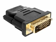 DELOCK 65466 Delock adapter DVI-D(M)(24+1)->HDMI(F), czarny DELOCK