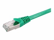 EXTRALINK LAN patchcord kat6 FTP 1m 1GBIT kabel ekranowany czysta miedź zielony EXTRALINK
