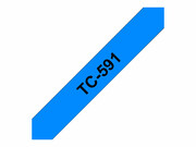 BROTHER TC591 Taśma Brother 9mm BLACK ON BLUE TAPE BROTHER