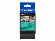 BROTHER FLE7511 21MMX45MM BLACK ON GRN FLAG TAPE BROTHER