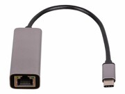 AKYGA Adapter z kablem AK-AD-65 karta sieciowa USB type C m / RJ45 f 10/100/1000 ver. 3.0 15cm AKYGA