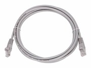 EXTRALINK LAN patchcord CAT.5E UTP 3m kabel czysta miedź szary EXTRALINK