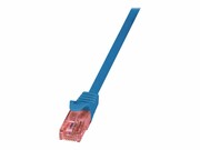LOGILINK CQ3076S LOGILINK Patchcord Cat.6A 10G S/FTP PIMF PrimeLine 5m niebieski LOGILINK
