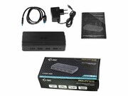 ITEC U3HUB445 i-tec USB 3.0 Charging HUB 4 port z zasilaczem 1x port ładujący USB 3.0 I-TEC