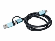 ITEC C31USBCACBL i-tec Kabel USB-C do USB-C z adapterem USB 3.0 dł. 1m Video 4K Power Delivery I-TEC