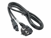 AKYGA Kabel zasilający do notebooka AK-NB-01C koniczynka CU IEC C5 CEE 7/7 250V/50Hz 1,5m AKYGA