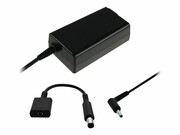 QOLTEC 51728 Qoltec Zasilacz do HP 65W 3.33A 19V 4.5x3.0+adapter QOLTEC