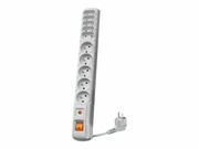 HSKDATA W0131 Acar S10 listwa przeciwprzepięciowa, szara 1,5m HSK DATA (ACAR)