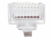 GEMBIRD LC-PTU-01/100 Gembird wtyk sieciowy RJ45 (100 sztuk) przelotowy UTP,8P8C,do drutów i linek GEMBIRD