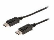 ASM AK-340100-100-S ASSMANN Kabel połączeniowy DisplayPort1.1 z zatrzaskami Typ DP/DP M/M czarny 10m DIGITUS