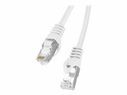 LANBERG PCF6-10CC-0100-W Lanberg Patchcord RJ45 cat.6 FTP 1m biały LANBERG
