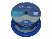 VERBATIM 43838 BluRay BD-R SL DATALIFE VerbatimSpindle 50 25GB 6x VERBATIM