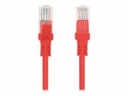 LANBERG PCU6-10CC-0300-R Lanberg Patchcord RJ45 kat. 6 UTP 3m czerwony LANBERG