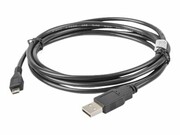 LANBERG CA-USBM-10CC-0018-BK Lanberg kabel USB 2.0 micro AM-MBM5P 1.8m czarny LANBERG