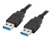 LANBERG cable USB-A M/M 3.0 1.8m black LANBERG