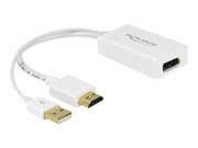 DELOCK 62496 Delock adapter HDMI(M)->Displayport(F) + zasilanie USB DELOCK